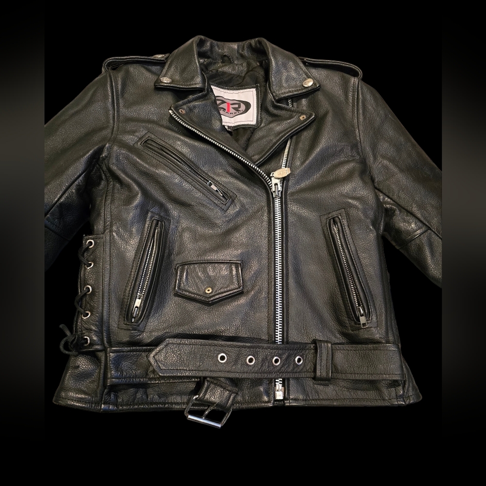Women's Leather Motorcycle Jacket